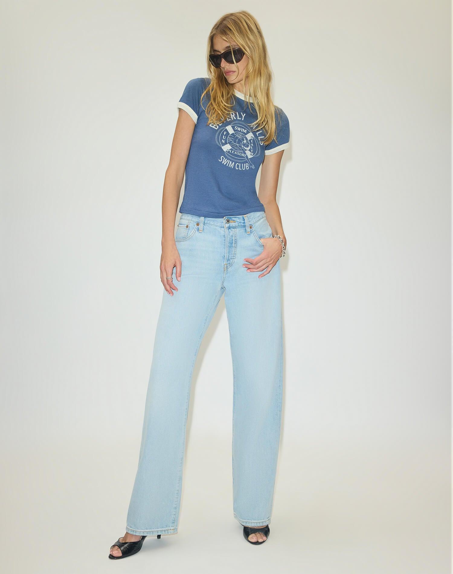 The Thrasher Jean - Ola Indigo Female Product Image