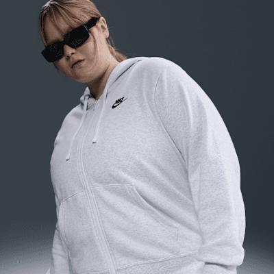 Women's Nike Sportswear Club Fleece Full-Zip Hoodie (Plus Size) Product Image