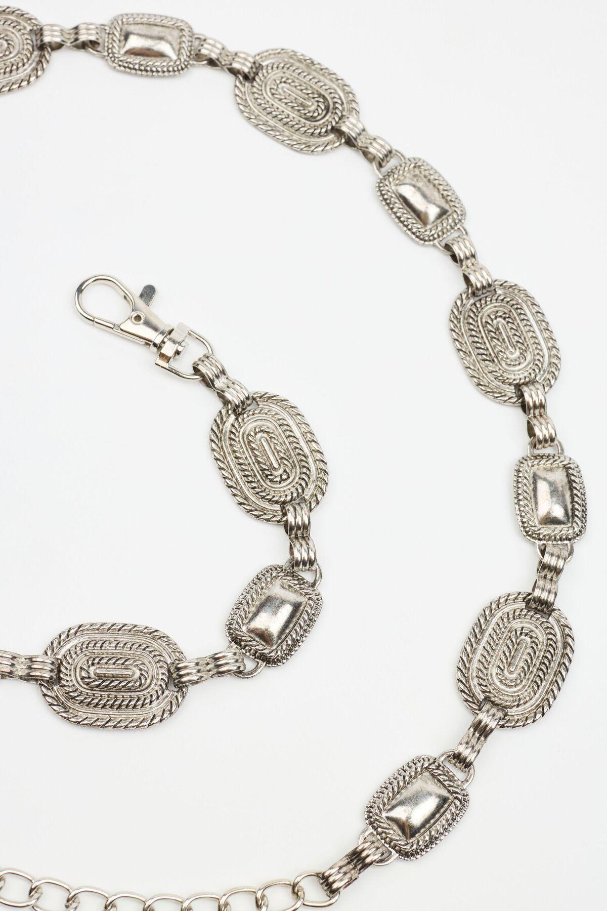 Roped Square Chain Belt Product Image