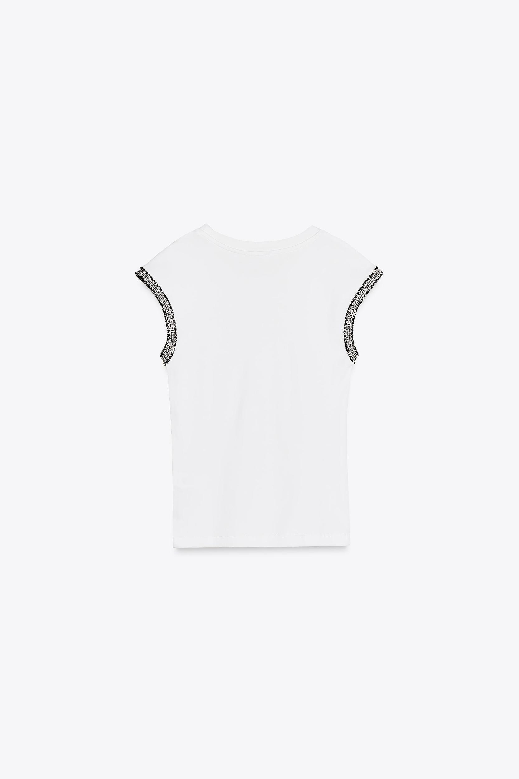 TRIMMED T-SHIRT Product Image