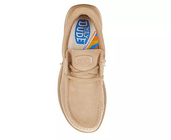 HEYDUDE Mens HEYDUDE Wally X Suede XL - Mens Basketball Shoes Product Image