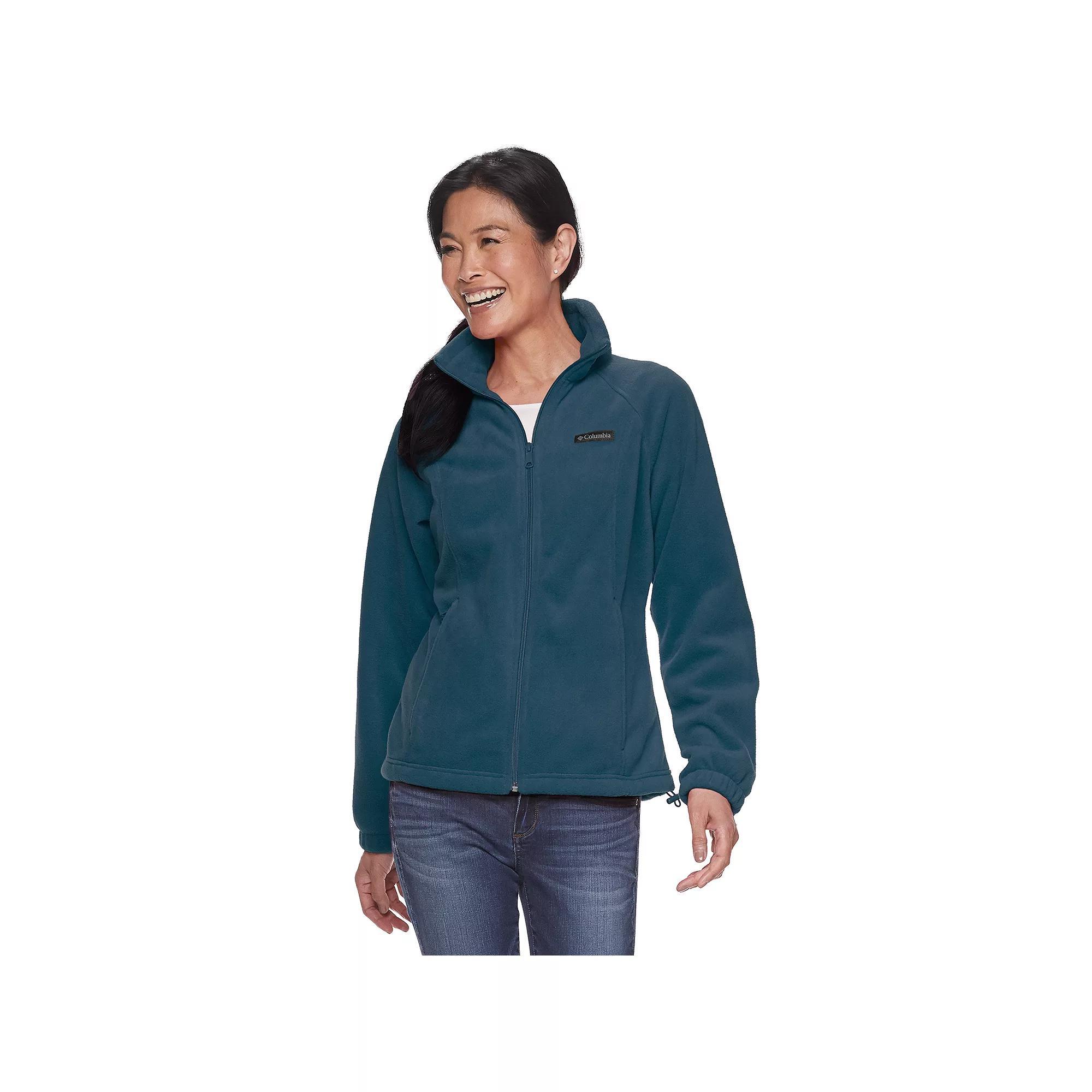 Womens Columbia Benton Springs Zip-Front Fleece Jacket Columbia Blue Product Image