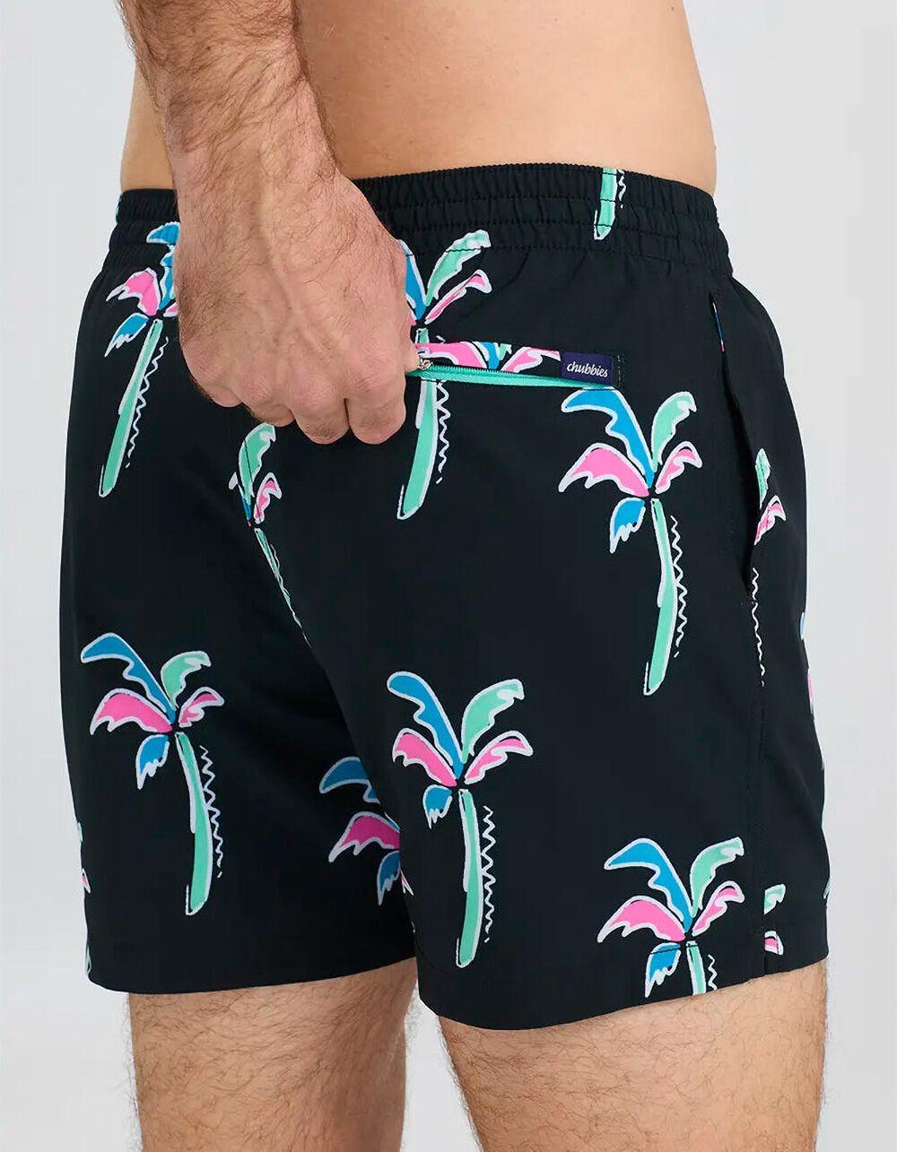 CHUBBIES Lined Classic Mens 5.5'' Swim Trunks - BLACK Product Image