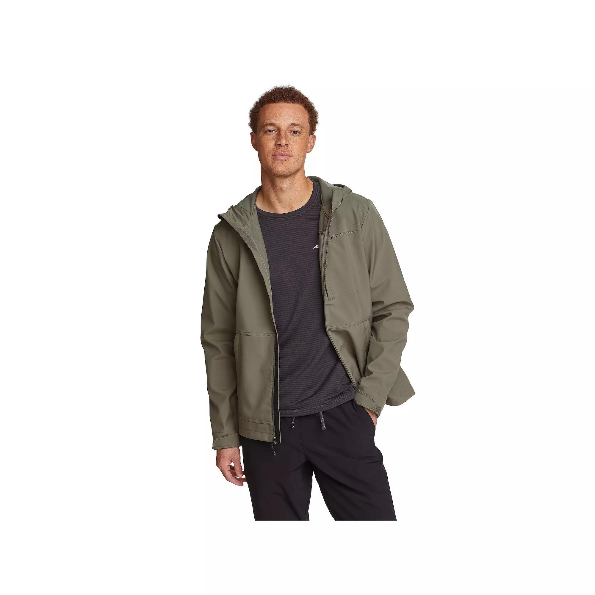 Men's Eddie Bauer Point Vista Hooded Jacket, Size: XXL, Sprig Product Image
