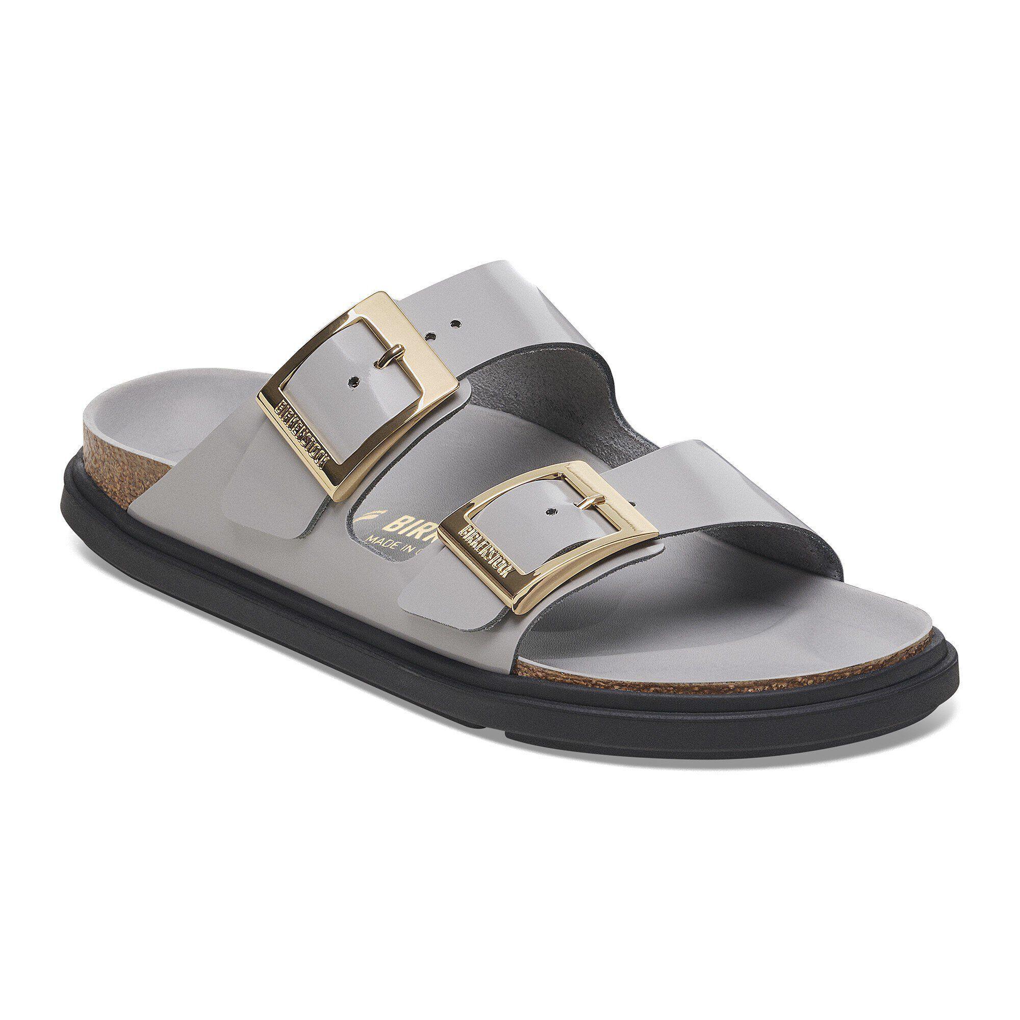 Arizona Droplet Buckle Natural Leather Patent Product Image