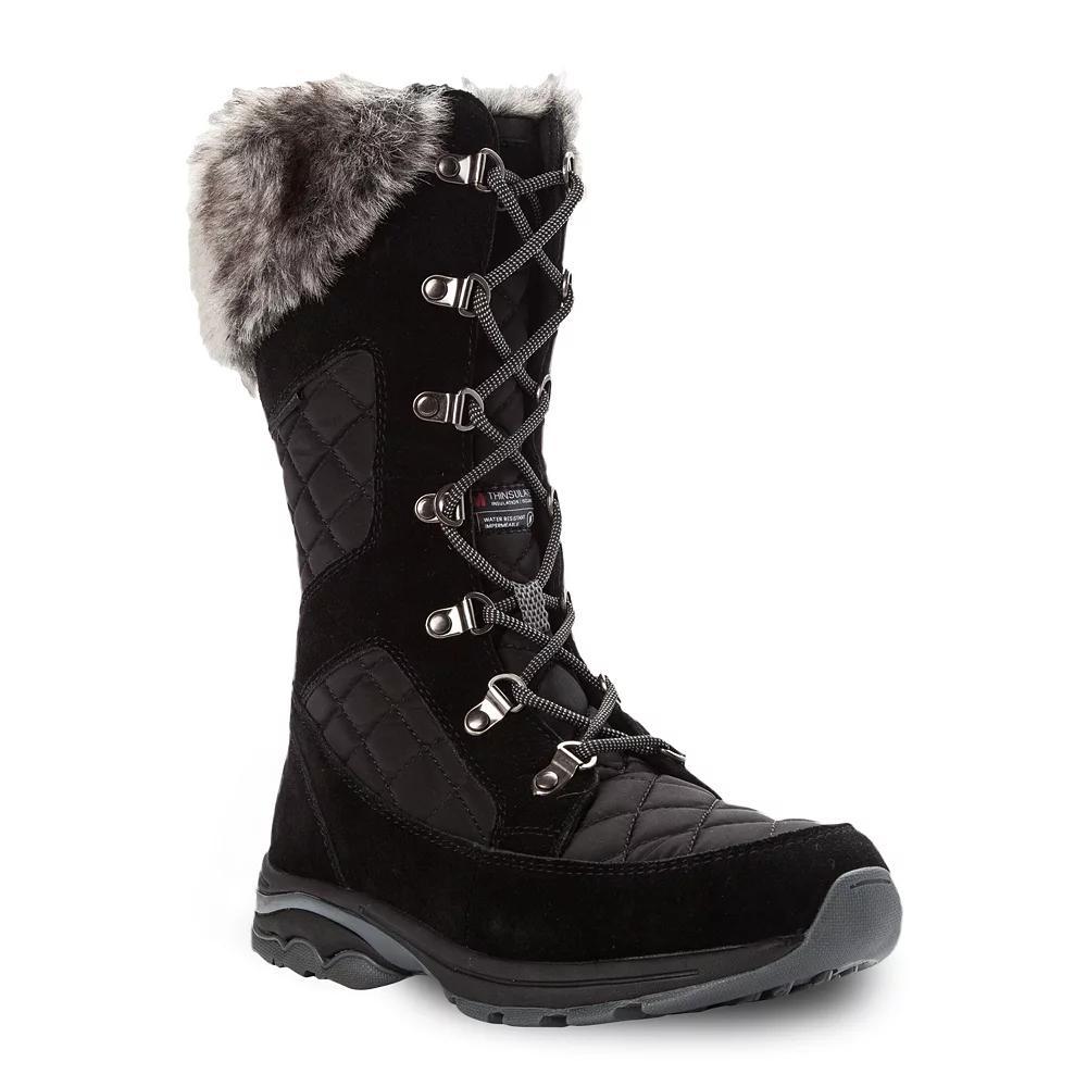 Propet Peri Women's Waterproof Winter Boots, Size: 6 XW, Black Product Image
