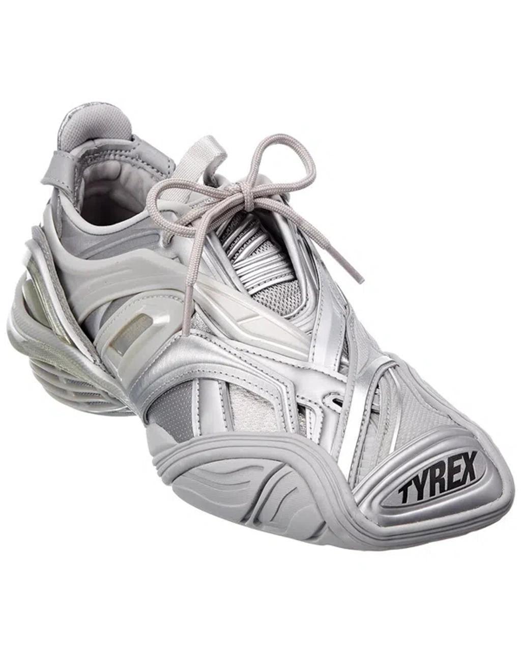 metallic low-top sneakers Product Image