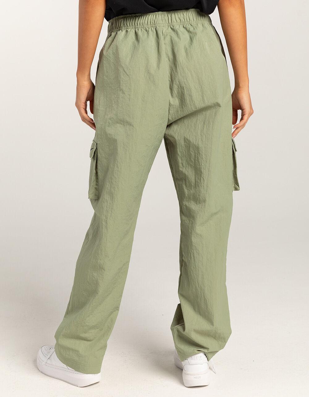 NIKE Sportswear Essential Womens Woven Cargo Pants - OLIVE Product Image