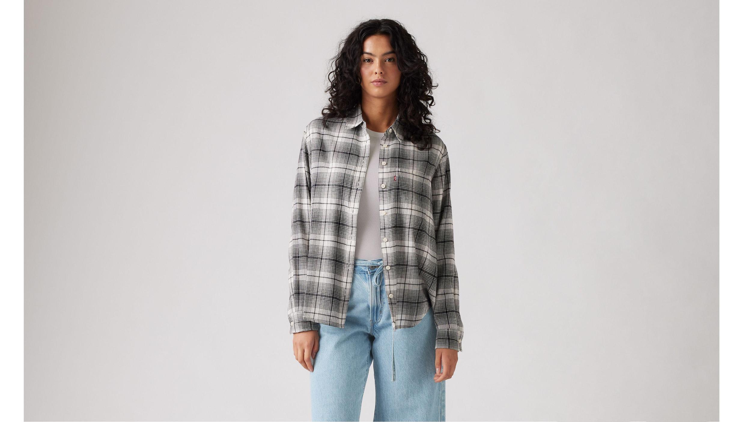 Harriet Flannel Shirt Product Image
