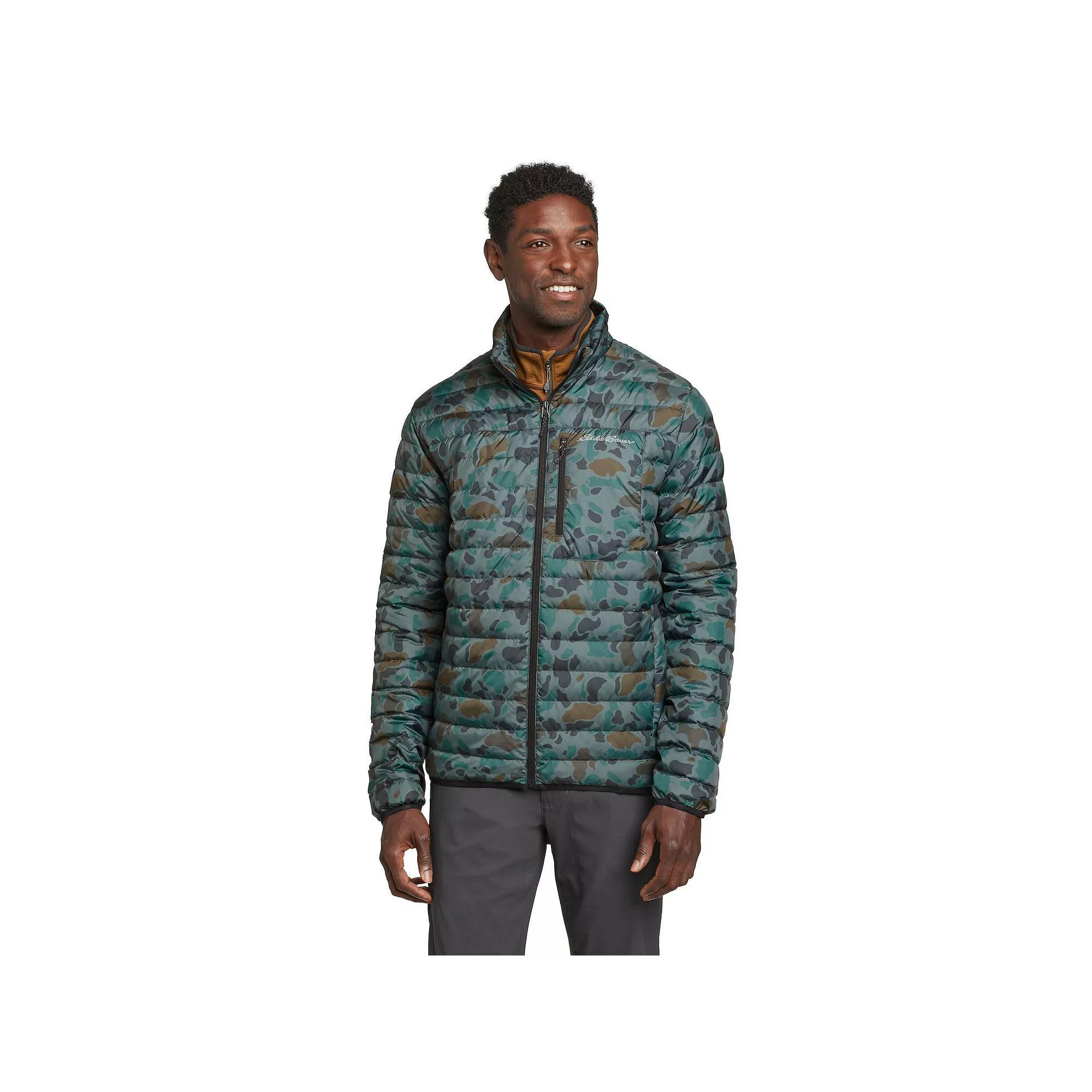 Men's Eddie Bauer StratusTherm Down Jacket, Size: Small, Green Product Image