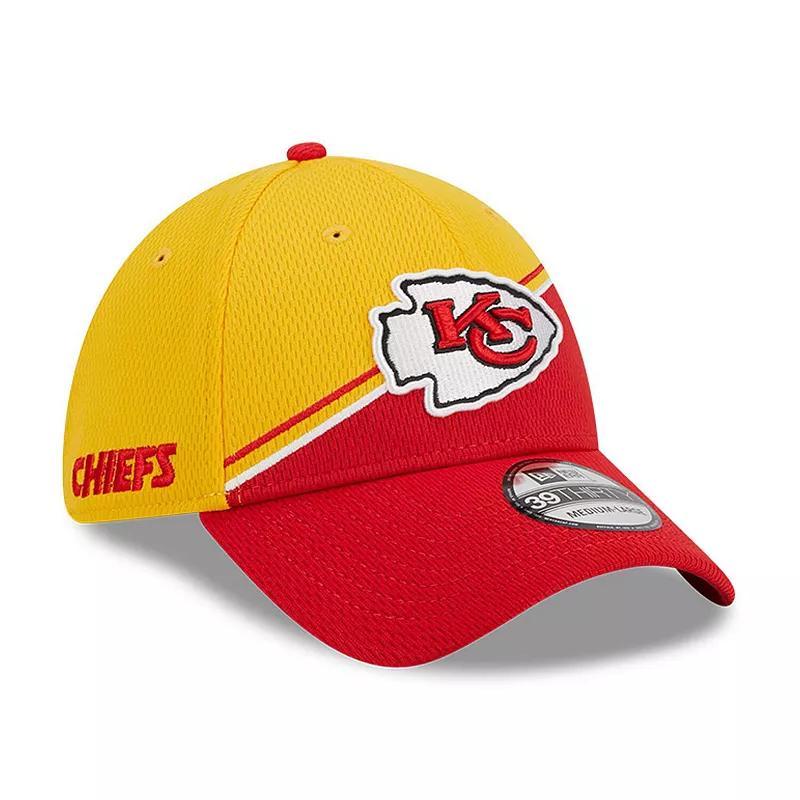 Mens New Era /Purple Minnesota Vikings 2023 Sideline 39THIRTY Flex Hat Product Image