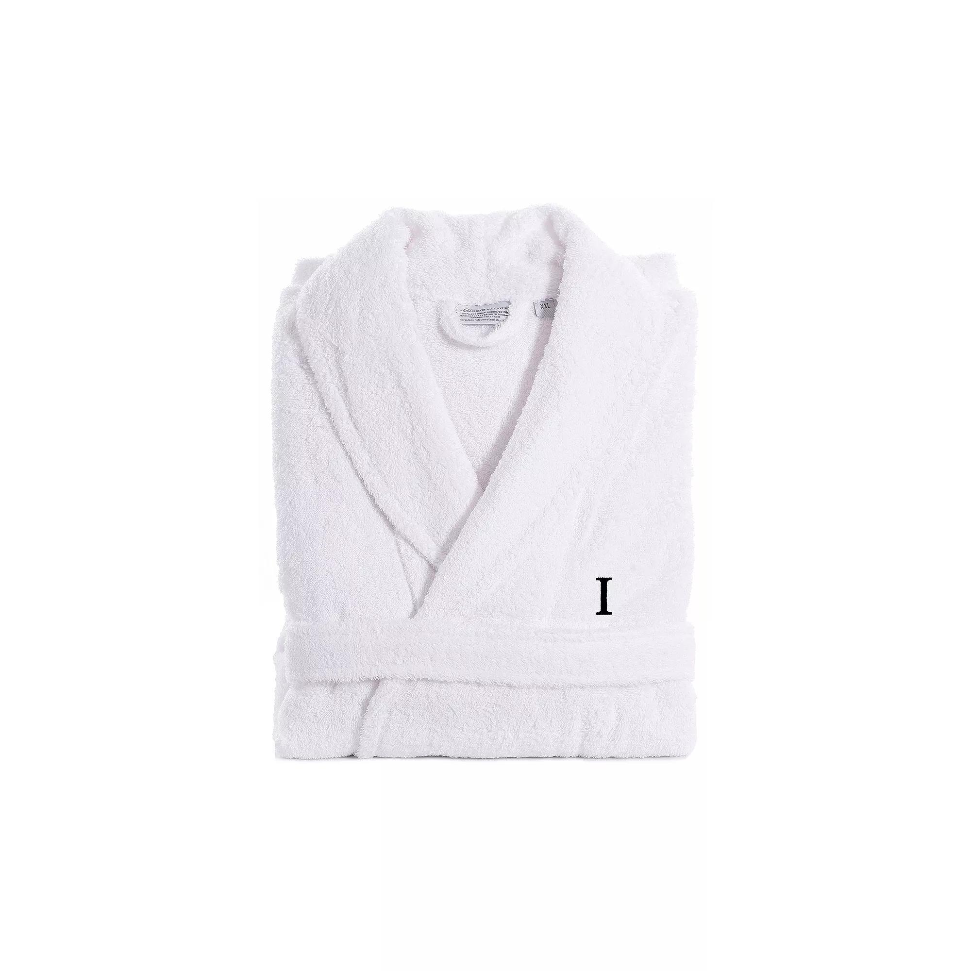Linum Home Textiles Turkish Cotton Personalized Quick Dry Terry Bathrobe, Women's, Size: Small/Medium, J Product Image