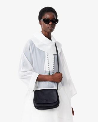 City Court Grain Leather Flap Close Bag Product Image