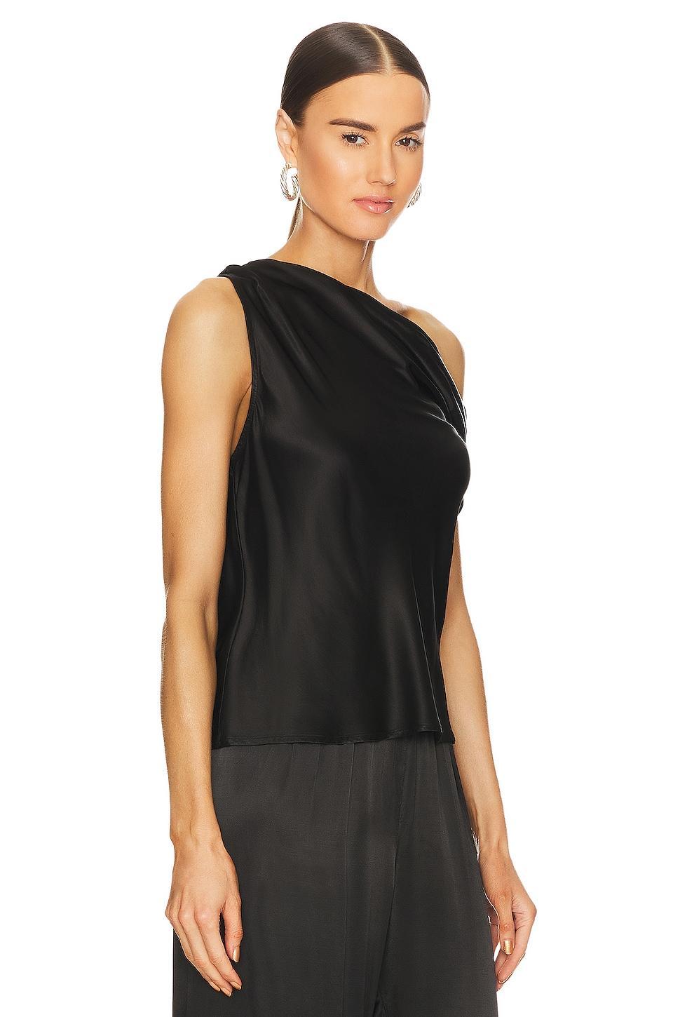 Satin Bias Off Shoulder Top Enza Costa Product Image