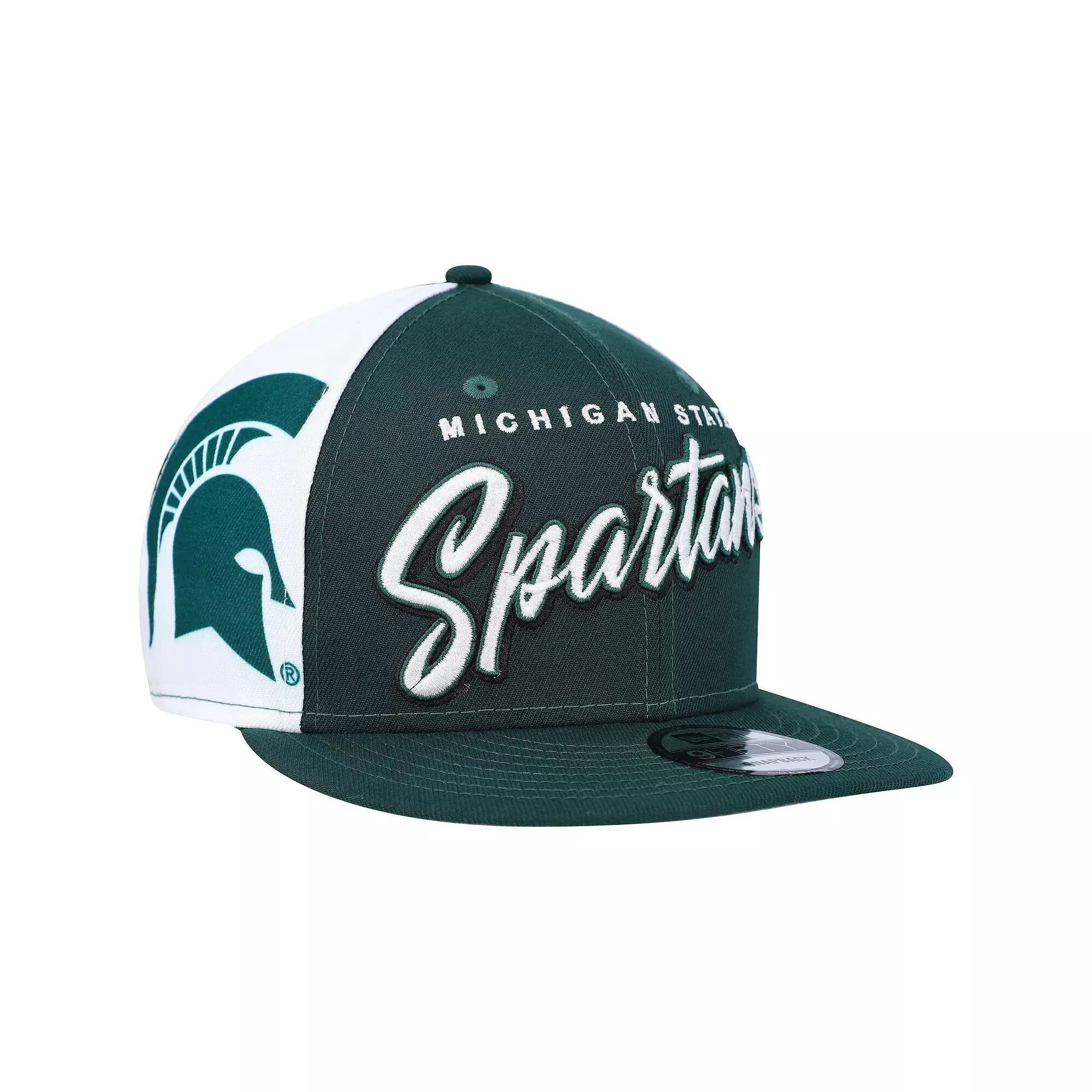 Mens New Era Michigan State Spartans Outright 9FIFTY Snapback Hat Product Image