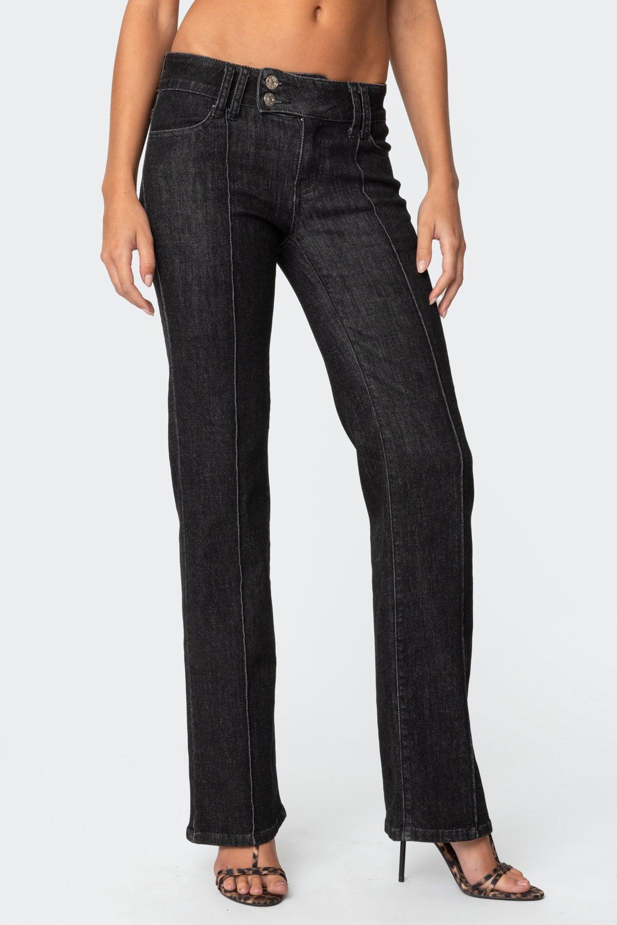 Avril Boot Cut Low Rise Jeans Product Image