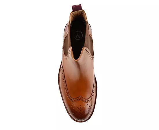 Thomas & Vine Nash Mens Wingtip Chelsea Ankle Boots Product Image