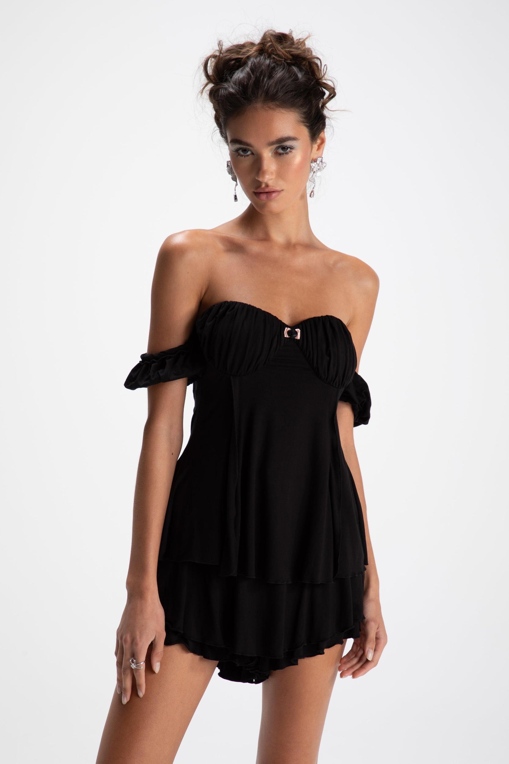 Heidi Top (Black) (Final Sale) Product Image