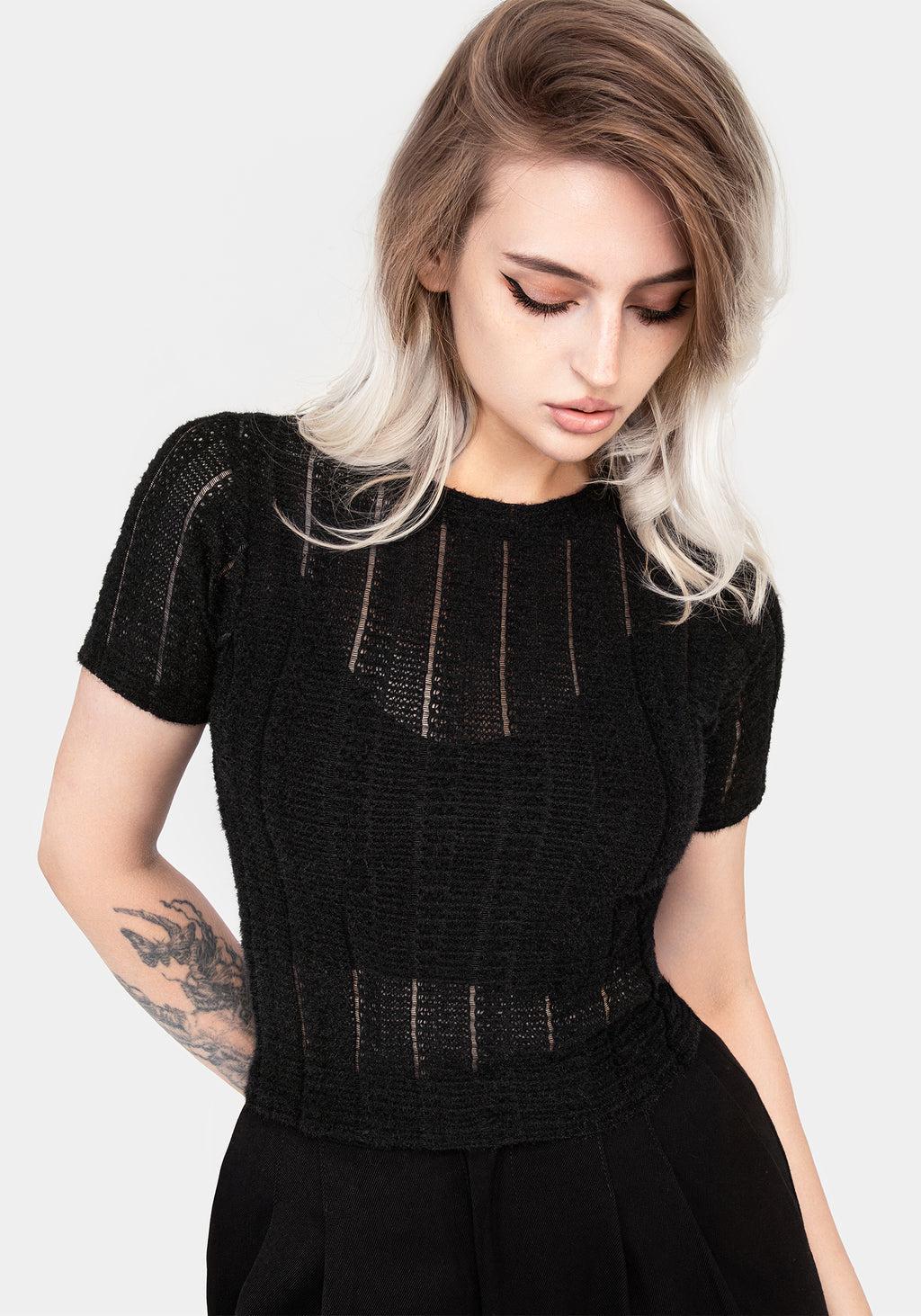 Donner Crinkle Crop Top Product Image