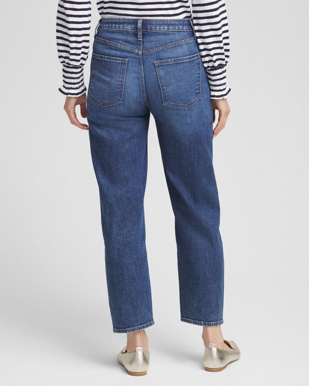 Tapered Cropped Jeans Product Image