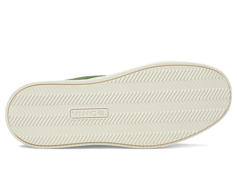 Vince Warren Retro Lace-Up Sneakers White Leather) Men's Shoes Product Image