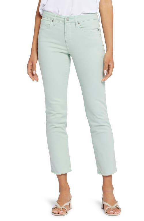 NYDJ Petite Size Sheri Slim Fit Mid Rise Ankle Stretch Denim Jeans Product Image