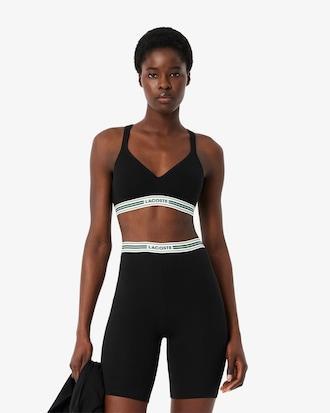 Padded Stretch Cotton Bralette Product Image