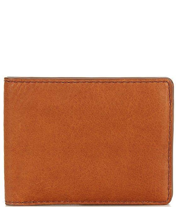 SHINOLA Slim Bifold Natural Grain Leather Wallet Product Image