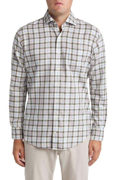 Men's Alton Cotton Plaid Sport Shirt Product Image