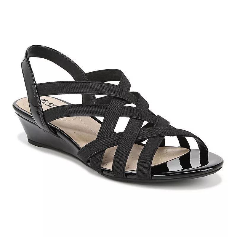 LifeStride Yung Womens Strappy Wedges Product Image