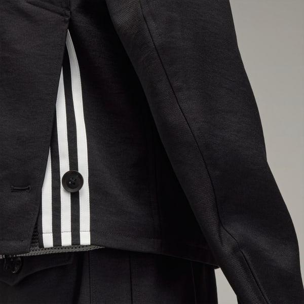 adidas Y-3 Mesh 3-Stripes Track Top Dark Blue XS Mens Product Image