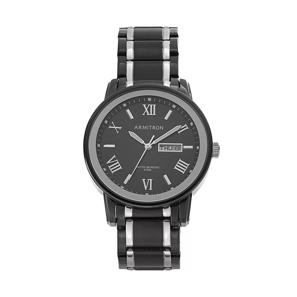 Armitron Men's Two Tone Watch, Size: Medium, Black Product Image