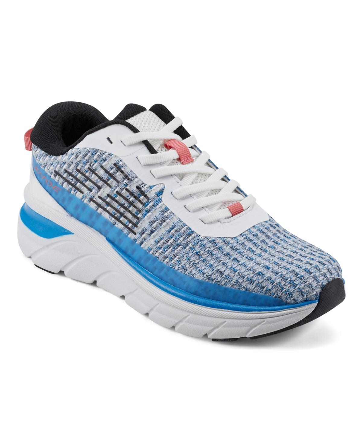 Easy Spirit Women's Mel EMOVE Lace-Up Sneakers, Size: 6.5 Wide, Black Product Image