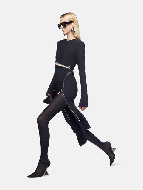 Black midi dress Product Image