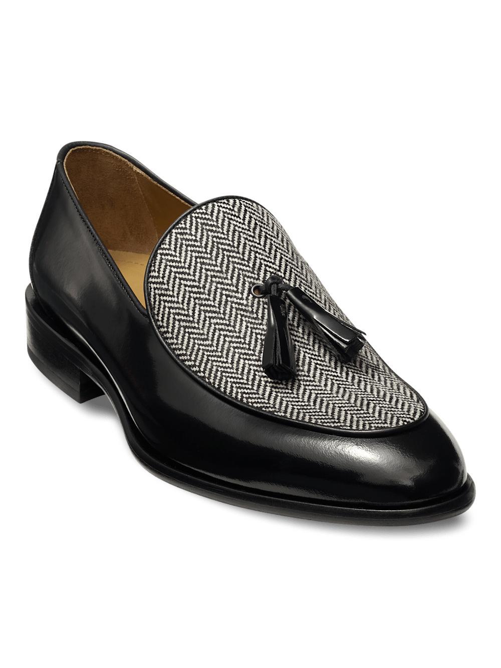 Sylvester Tassel Loafer - Black Product Image