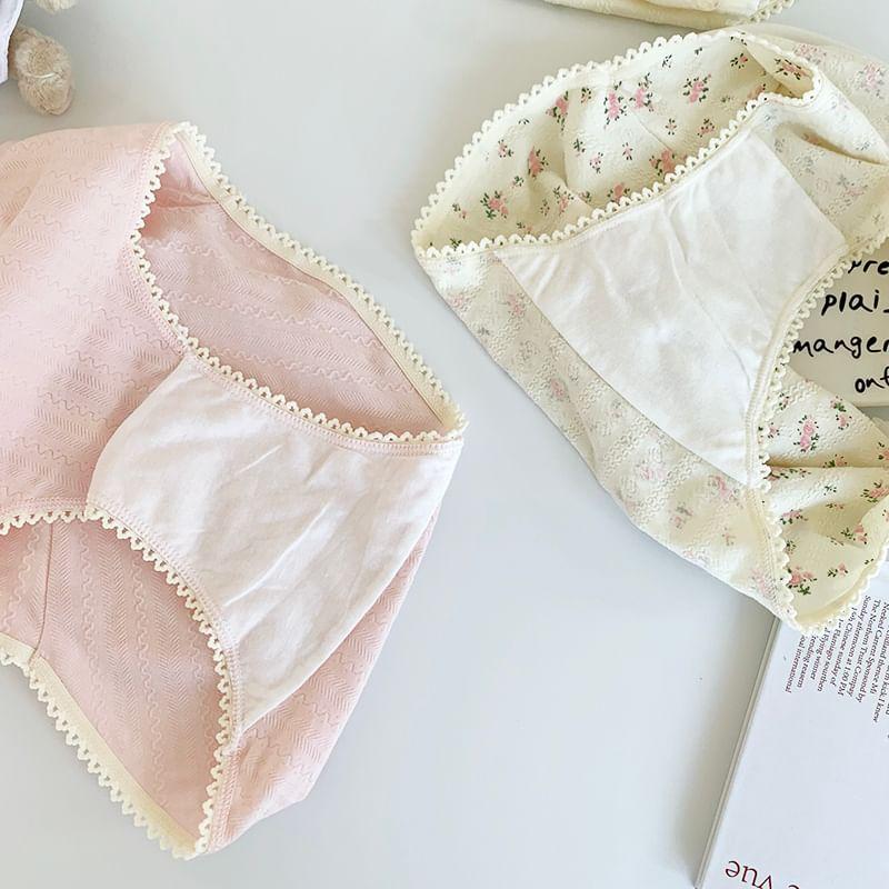Lace Trim Panty Product Image