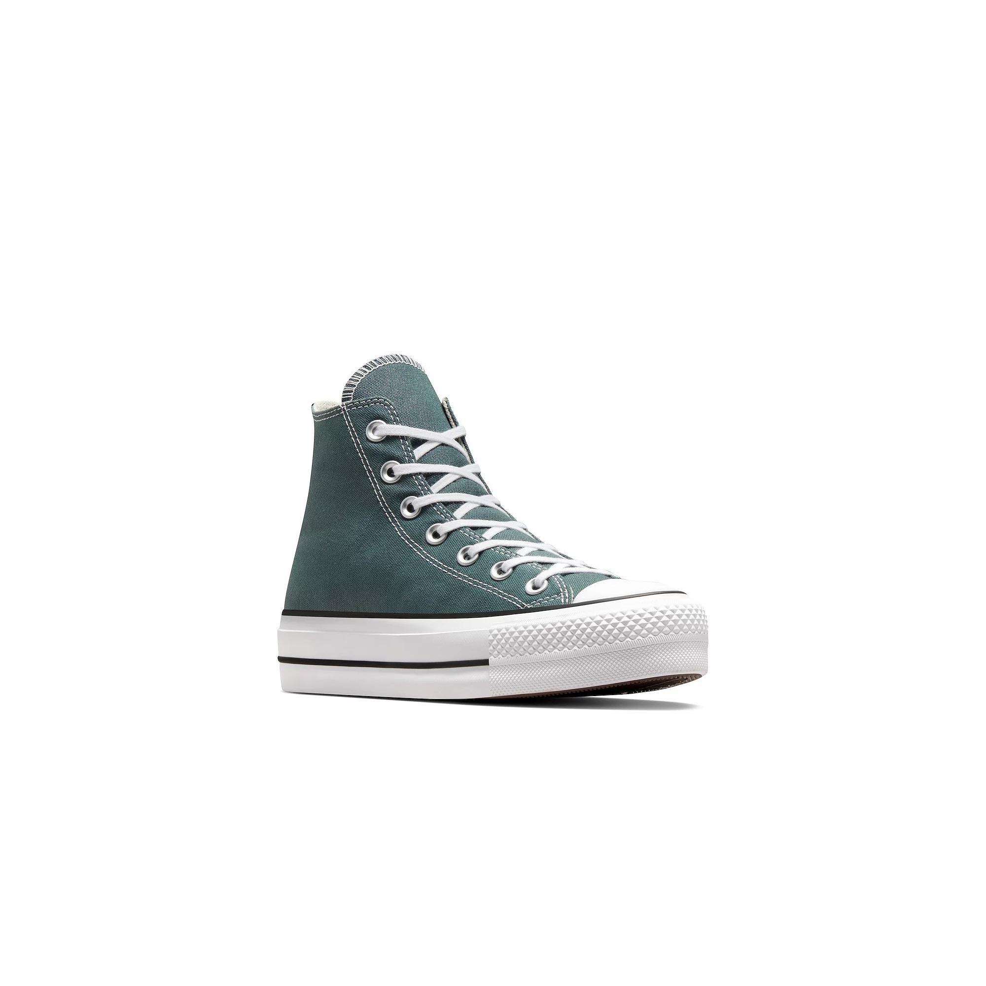 Converse Chuck Taylor All Star Lift Women's Platform High-Top Sneakers, Size: 9.5, Green Product Image