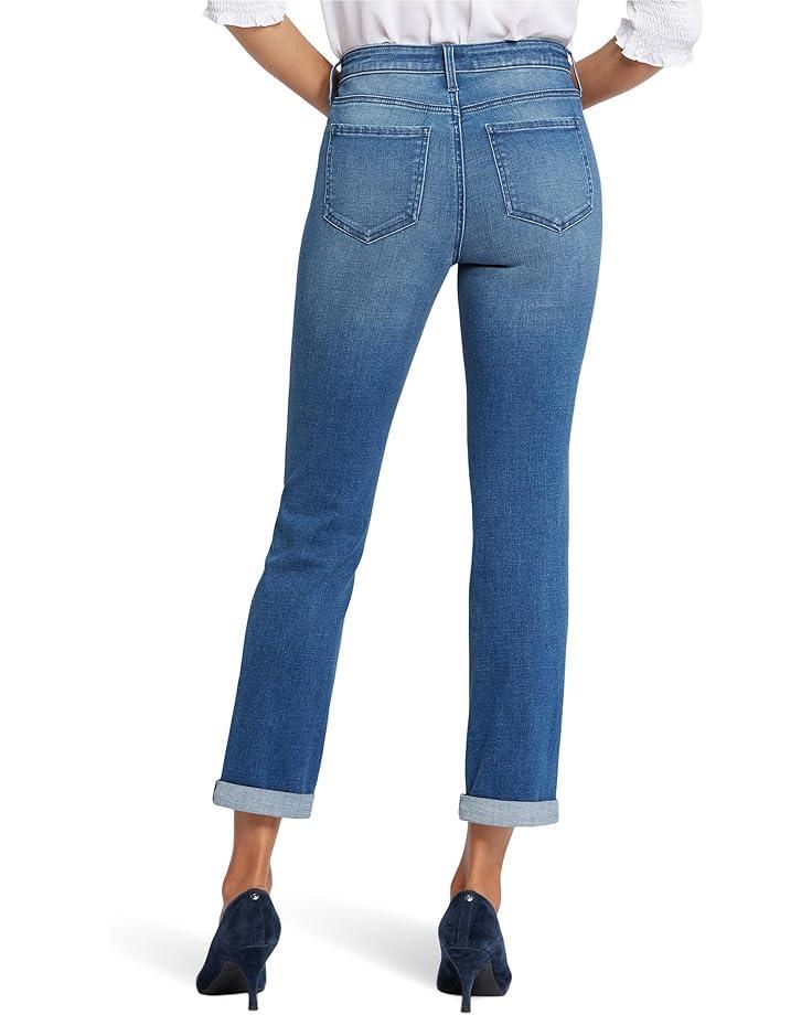 Sheri Slim Ankle Fray Hem Jeans in Bilbao Crest Product Image