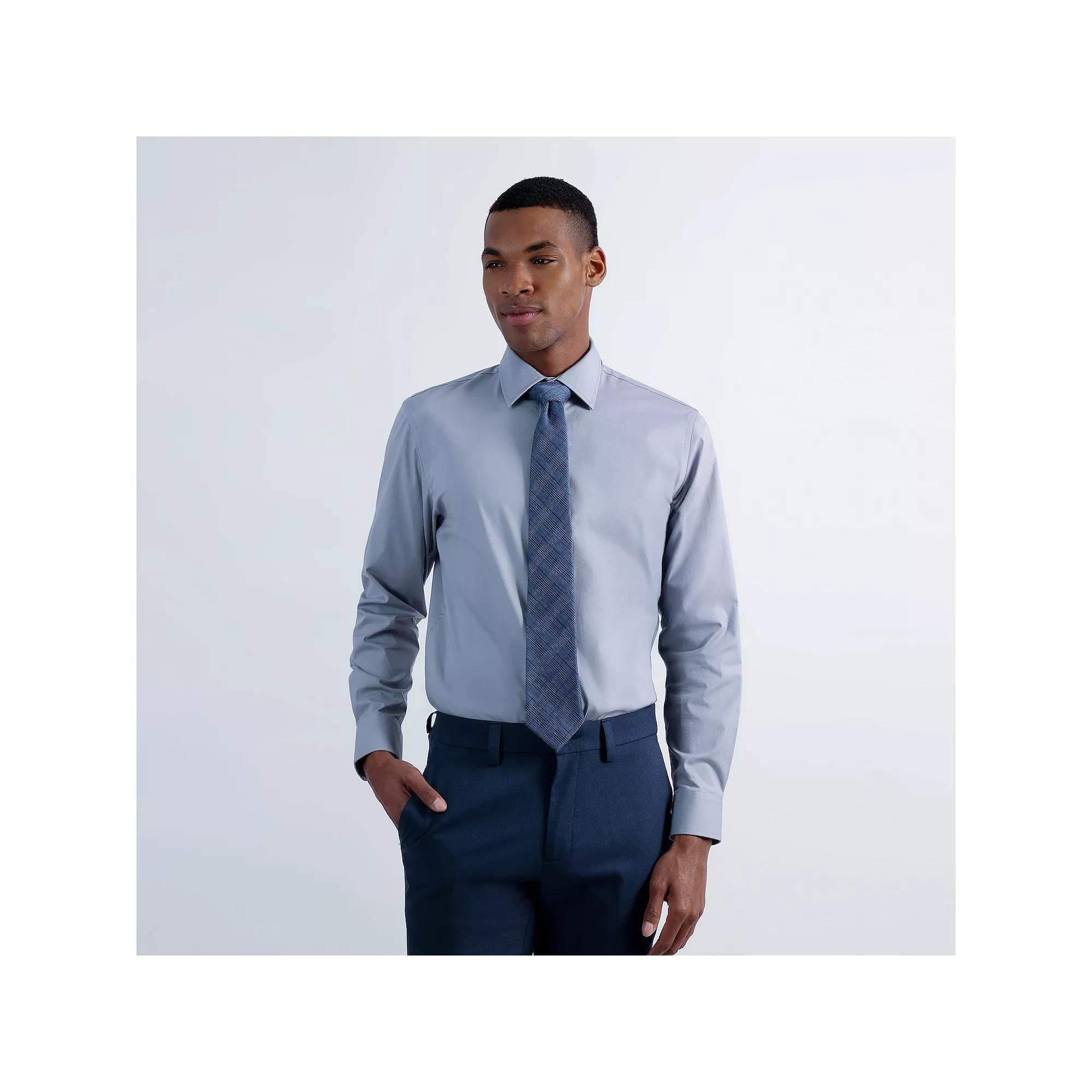 Mens Haggar Premium Comfort Classic Fit Dress Shirt Product Image