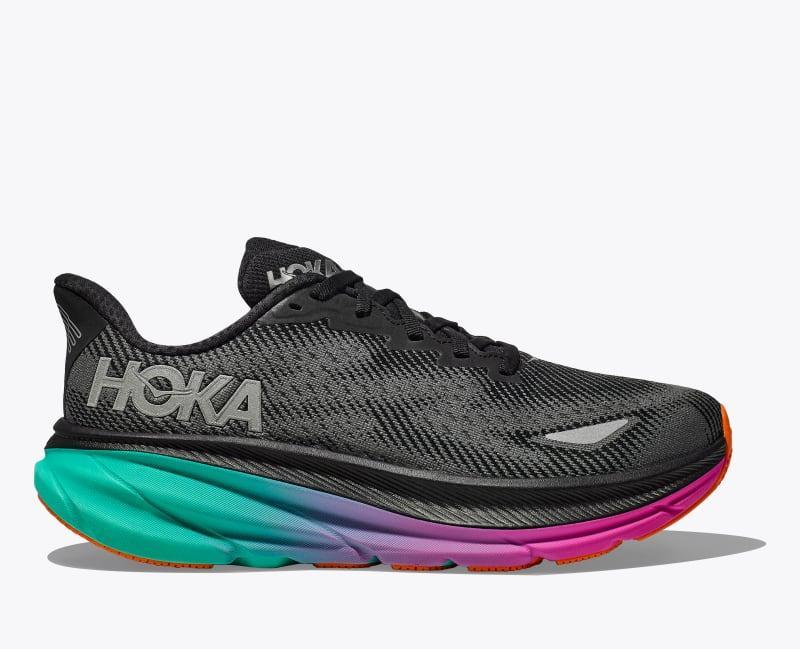 HOKA Men's Clifton 9 GTX Shoes in Dazzling Blue/Evening Sky, Size 9 Product Image