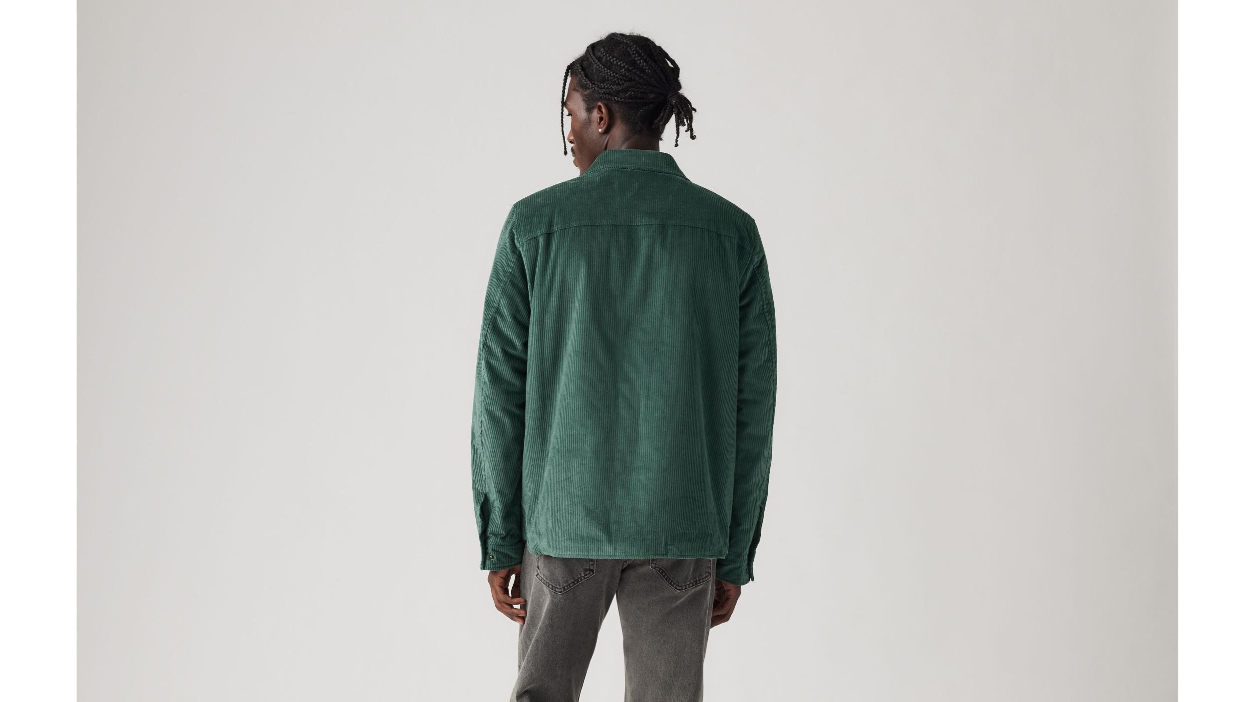 Sherpa Lined Corduroy Shacket Product Image