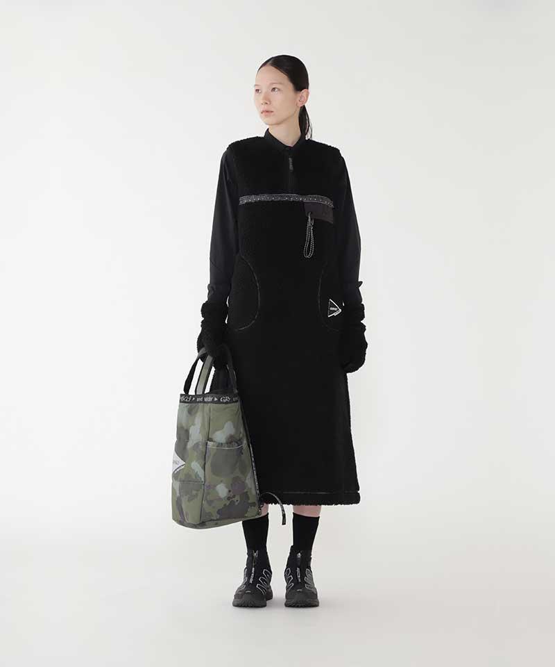 Gramicci x and wander JQ Tape Fleece Dress Female Product Image