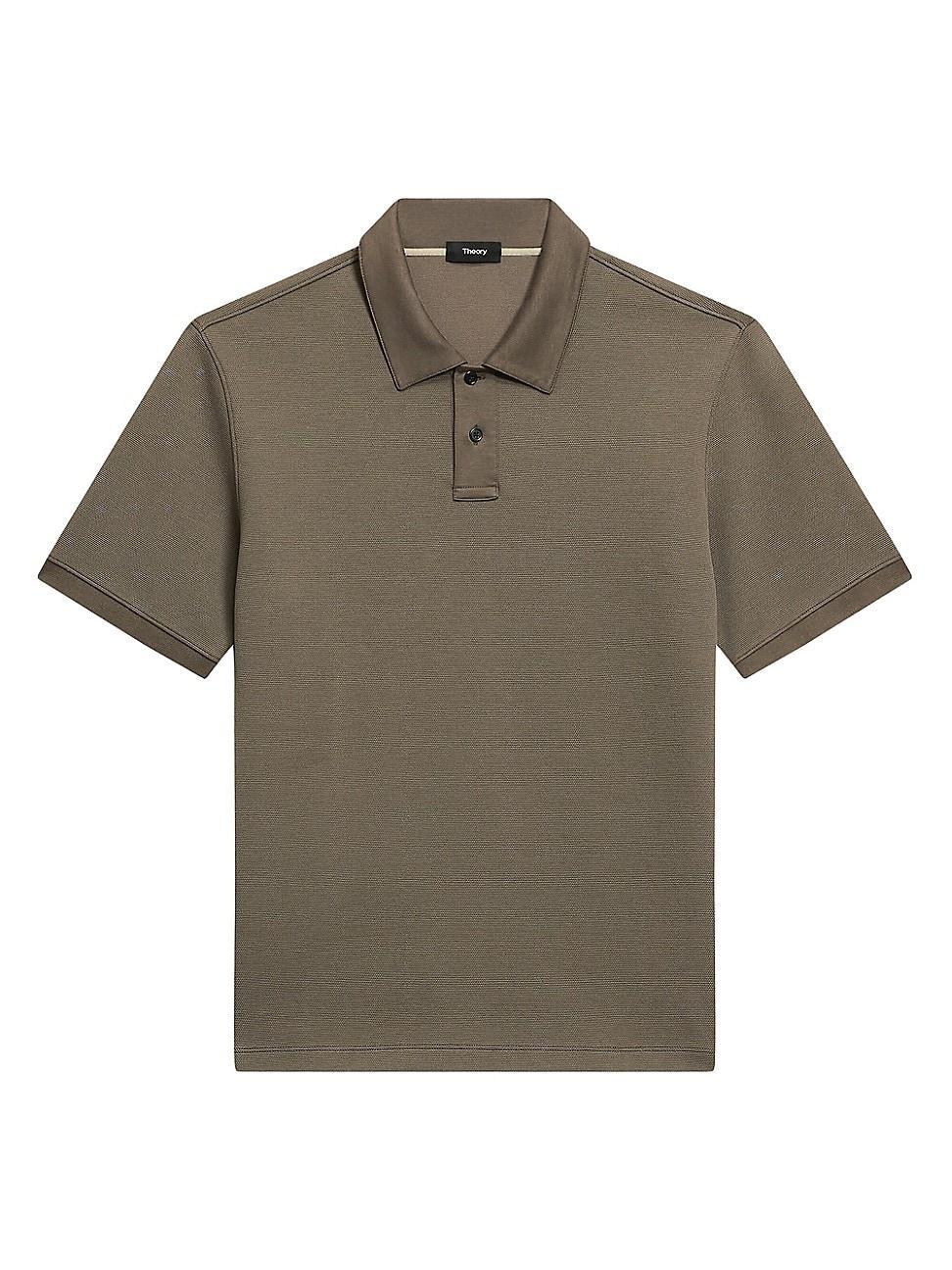 Mens Delroy Double-Knit Polo Shirt Product Image
