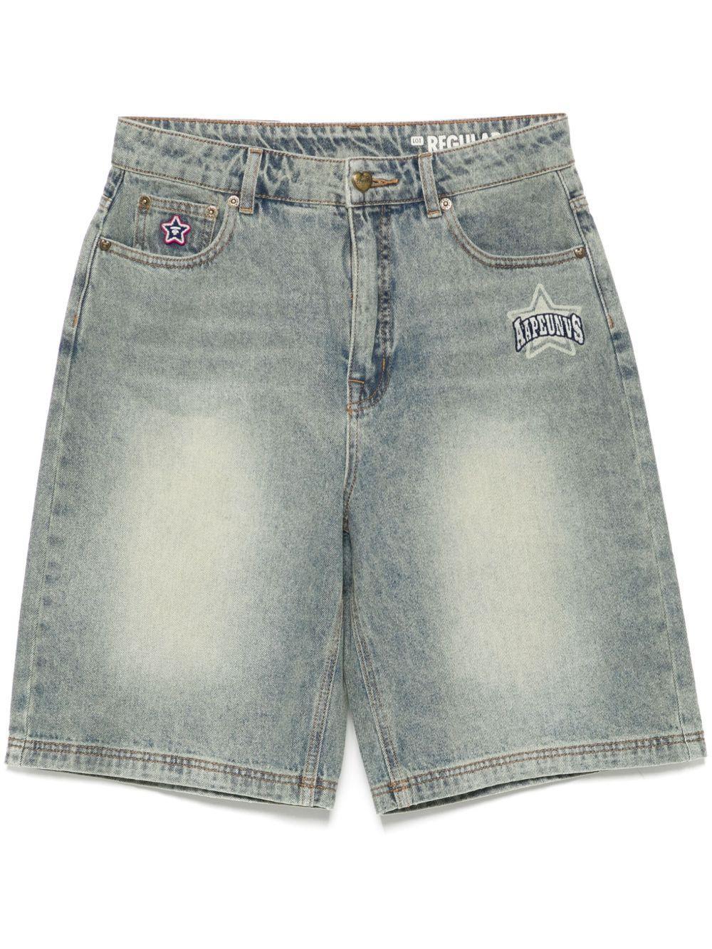logo-embroidered shorts Product Image