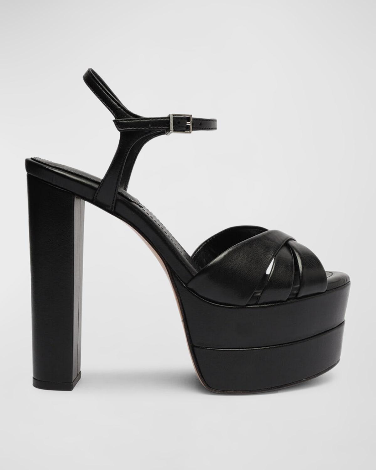 Womens Keefa High Leather Pumps Product Image