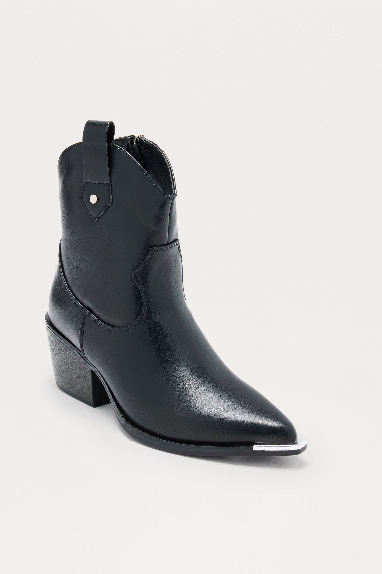 Everywhere Cowboy Booties - Black Product Image