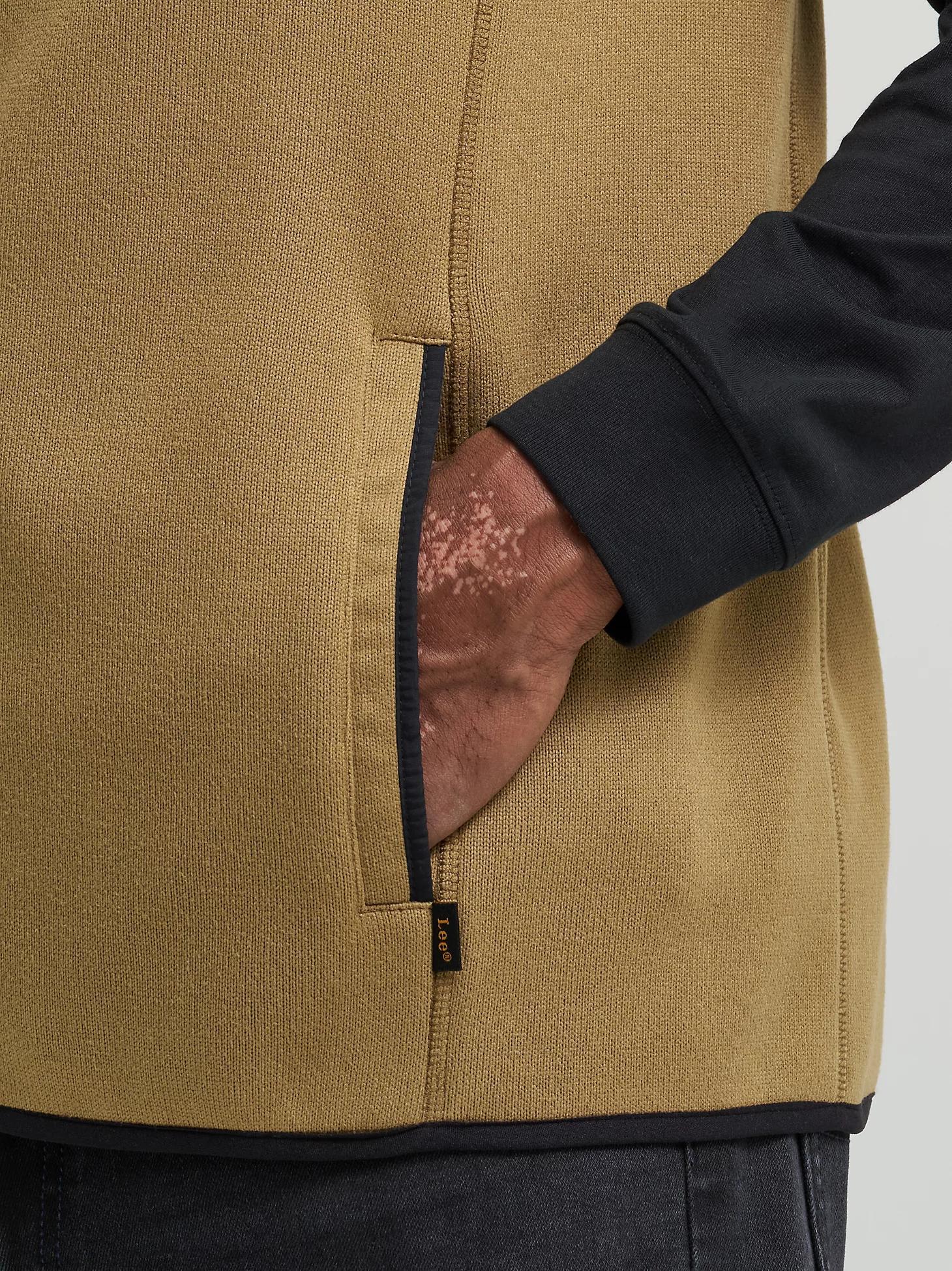 Men's Full Zip Fleece Sweater Vest | Men's Jackets & Outerwear | Lee® Product Image