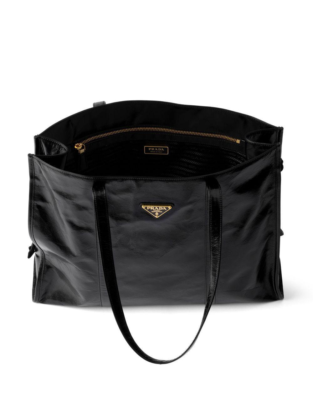 leather tote bag Product Image