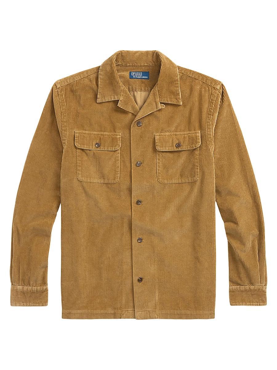 Mens Wide Wale Corduroy Shirt Product Image