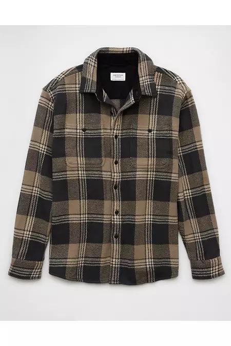 AE Textured Flannel Shirt Men's Product Image
